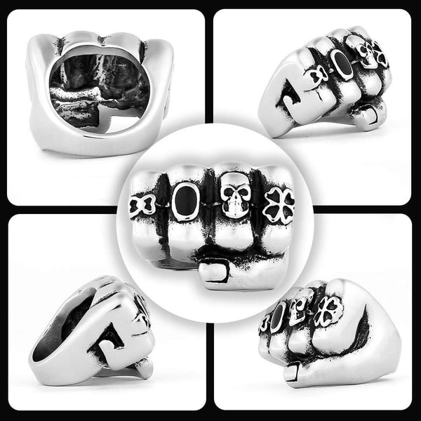 Fist of Fury Stainless Steel Ring